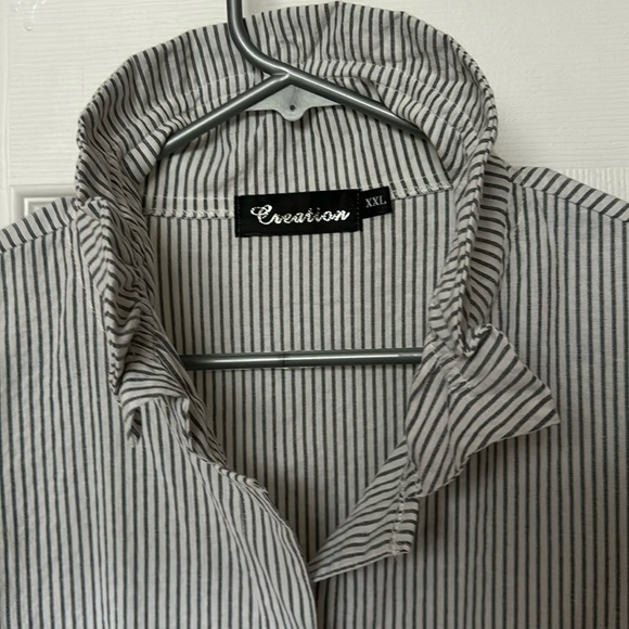 Creation  3/4 Sleeve Tunic Top Size XXL NWOT - Picture 3 of 8